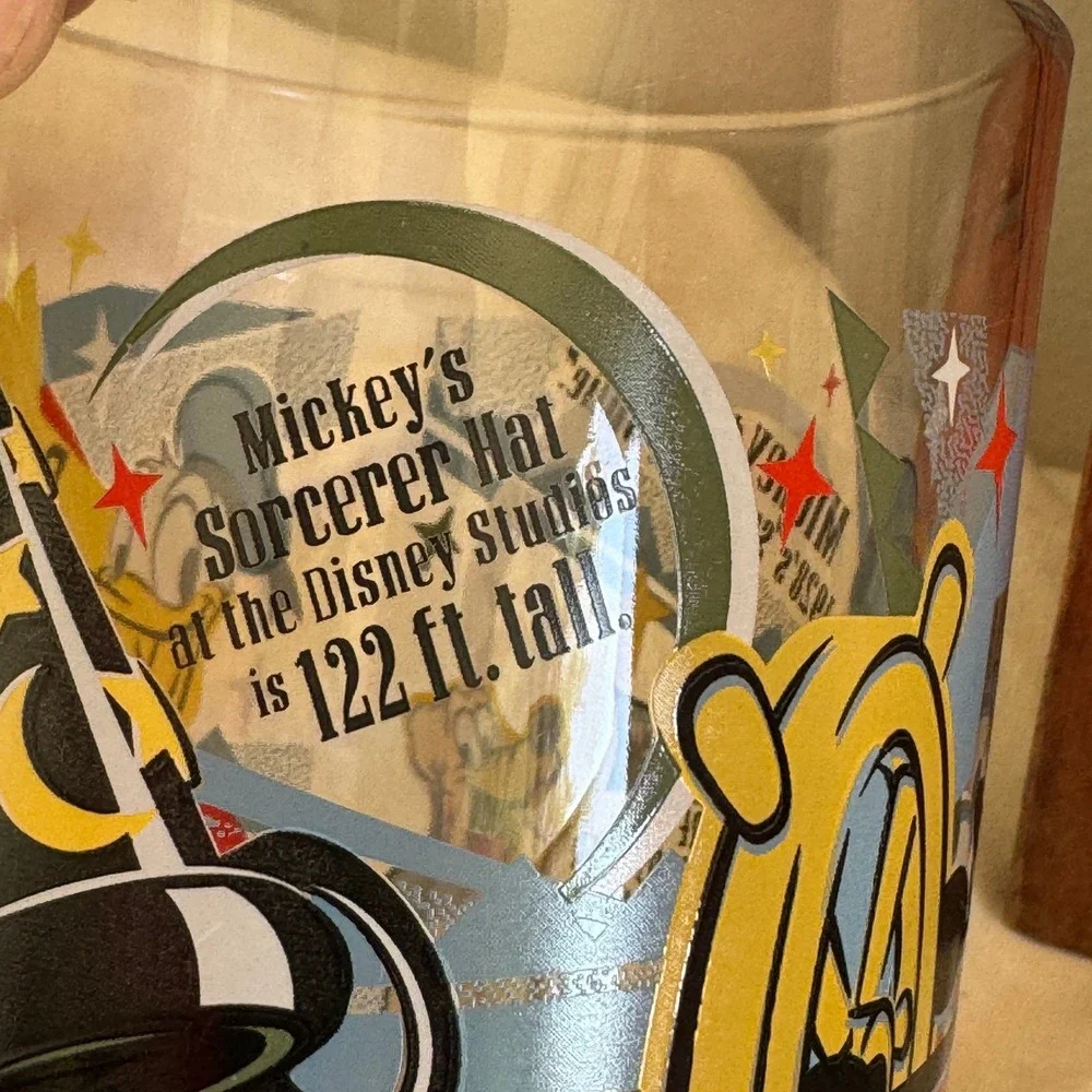 McDonalds Disney 100 Years of Magic Glass Mickey Mouse Steamboat Willie 2002